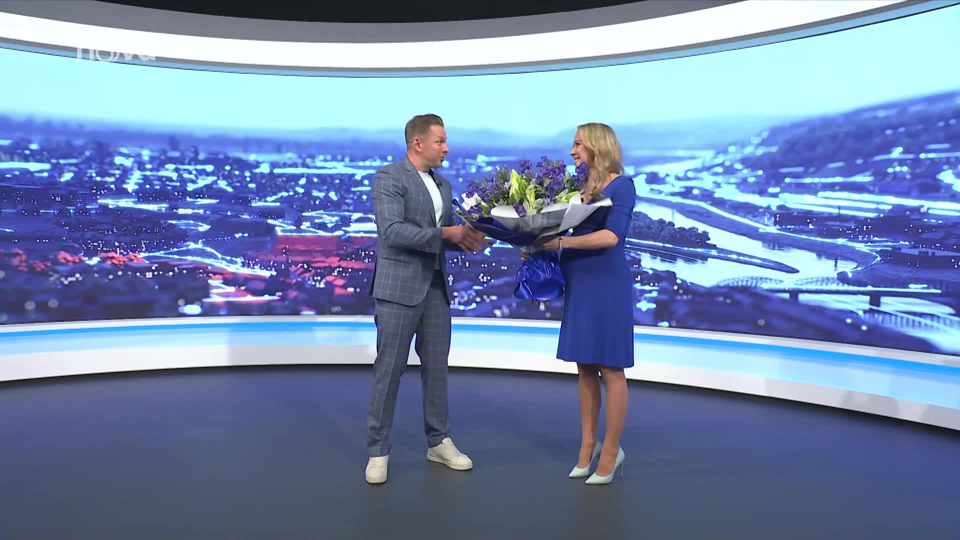 Dojemné sbohem: Moderátorka TV Nova odchází na mateřskou