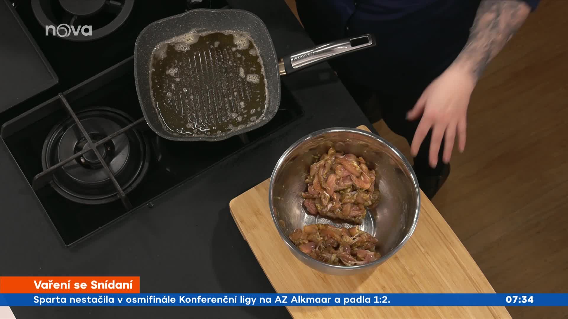 Bára z Hell's Kitchen nadchla ve Snídani. Vysloužila si hereckou cenu