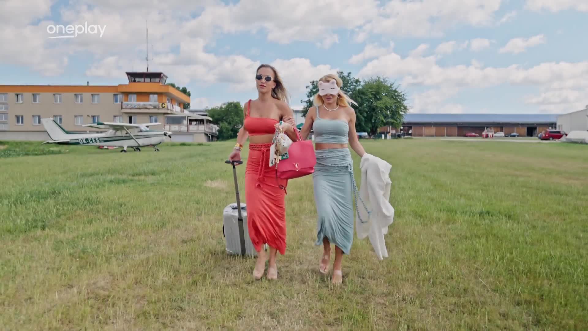 Královna Brna Slováková v akci: Vrtulník dobíhala v podpatcích