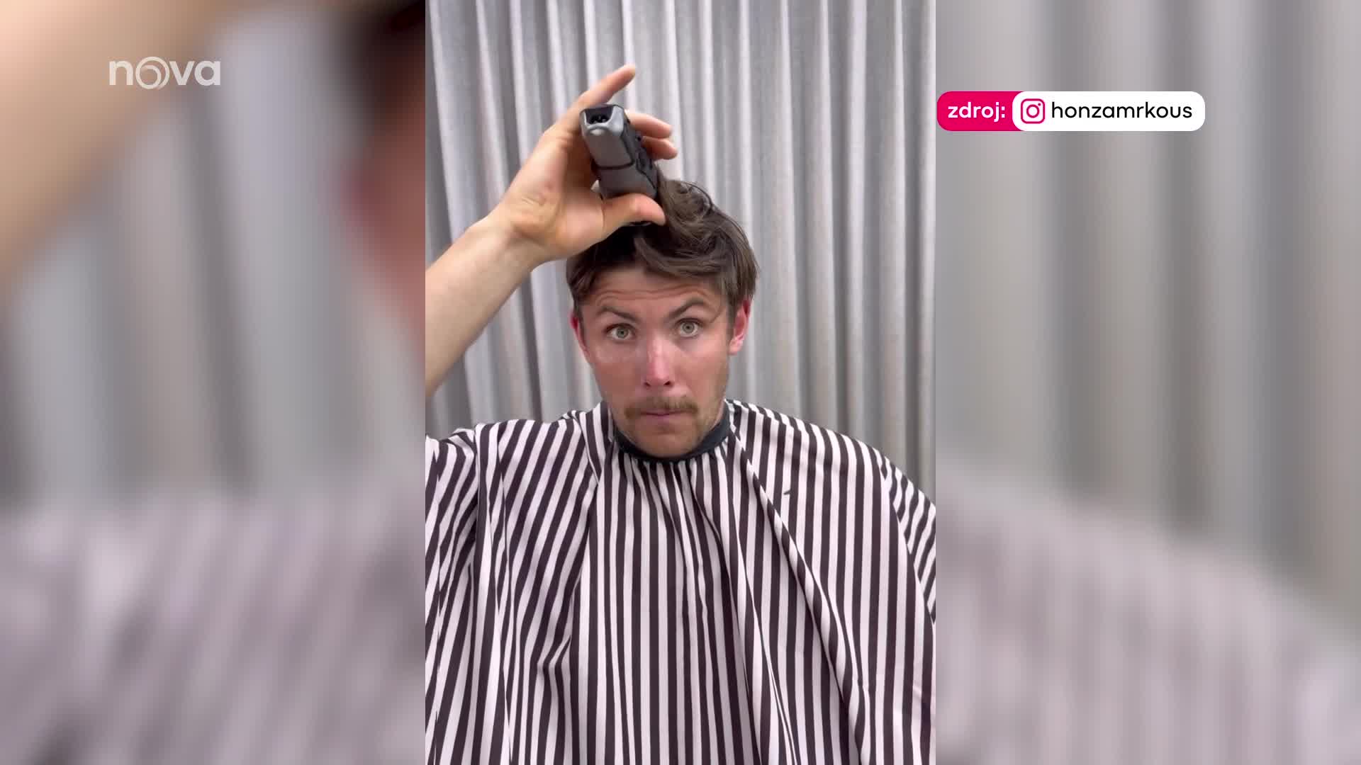 Honza z Love Islandu k nepoznání: Oholil se na ježka
