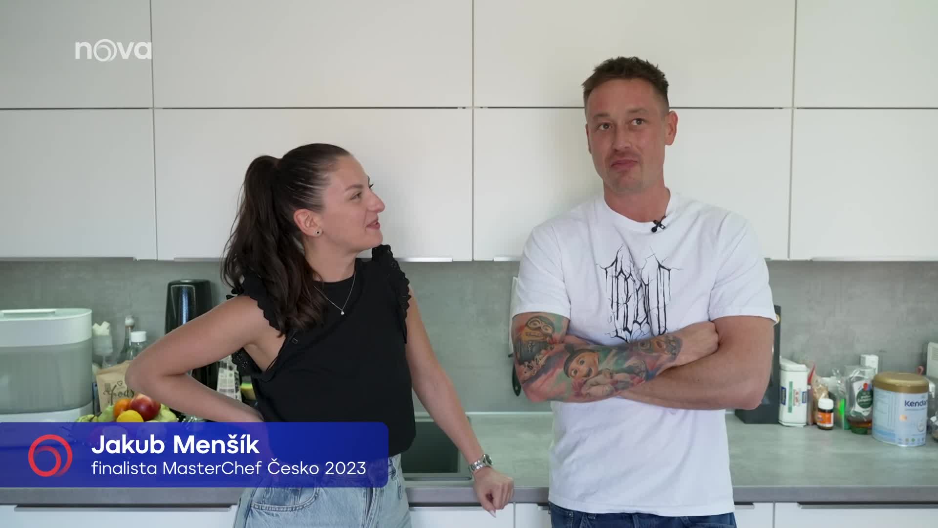 Menšík z MasterChefa dostal nejlepší radu od Kašpárka. Jakou?