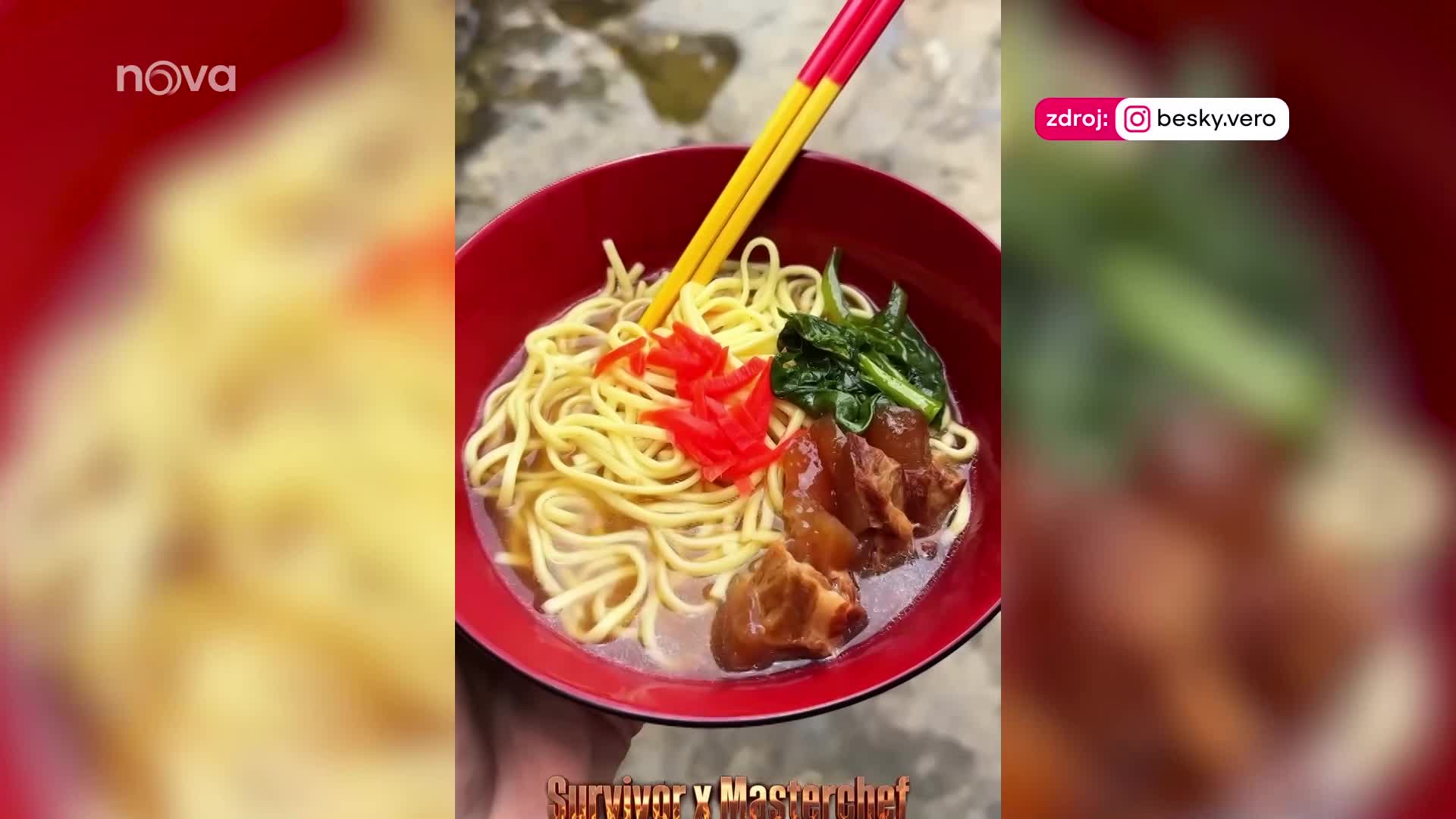 Besky zažívá vlastní Survivor. Podniká dobrodružnou cestu