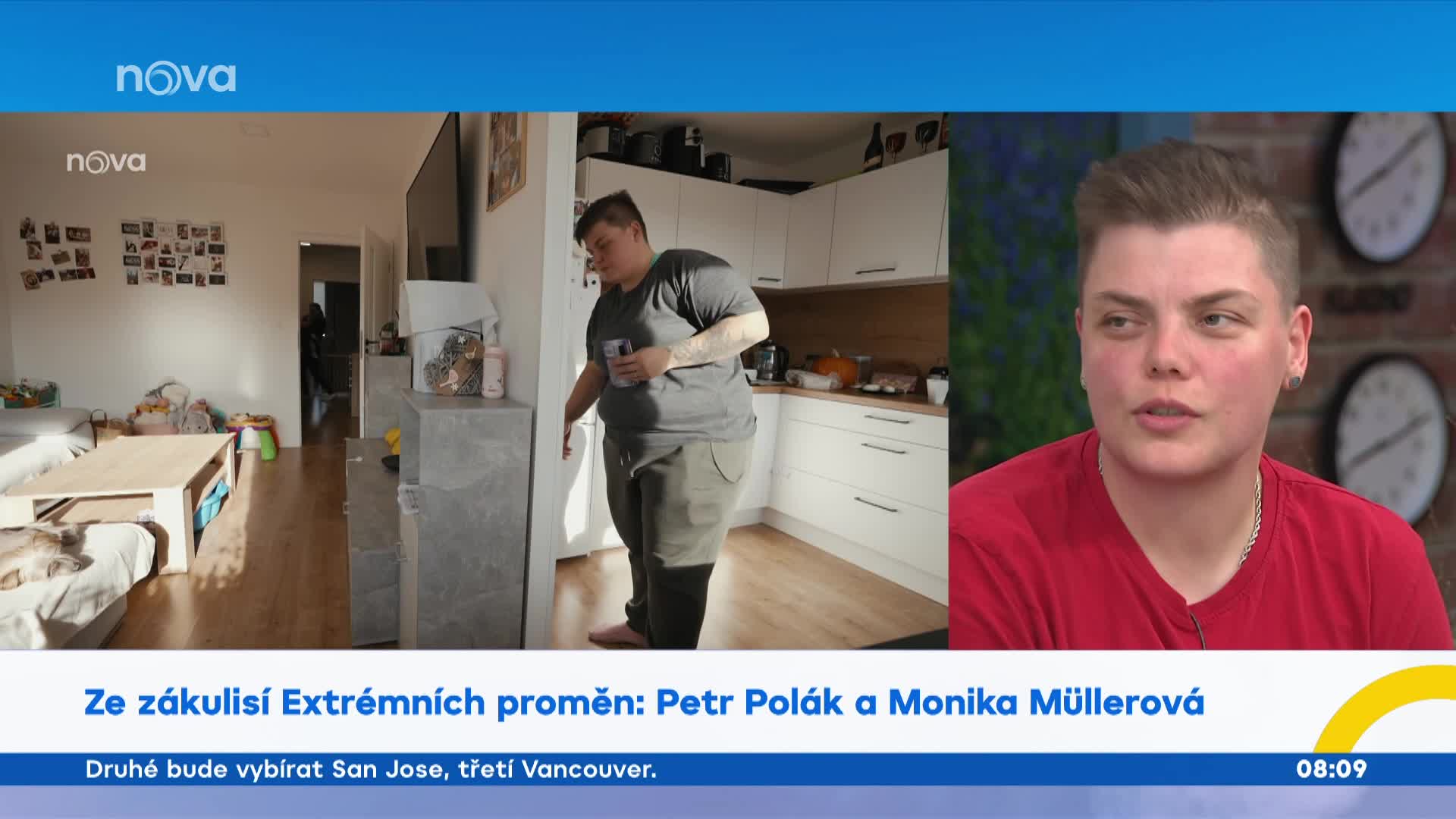 Novinky ze života Moniky z Proměn: Stále na sobě maká