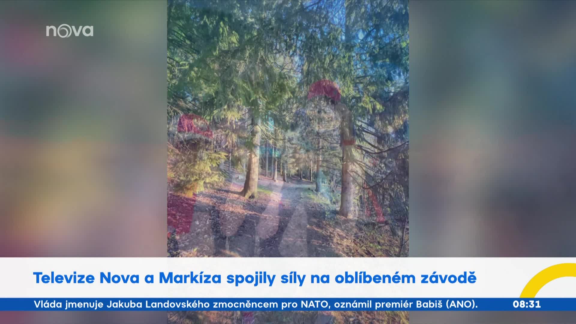 TV Nova a Markíza spojily síly. Vyrazily na oblíbený závod
